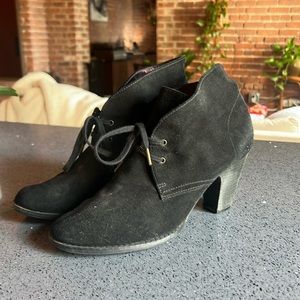 Indigo Witch Suede Heel Size 10
